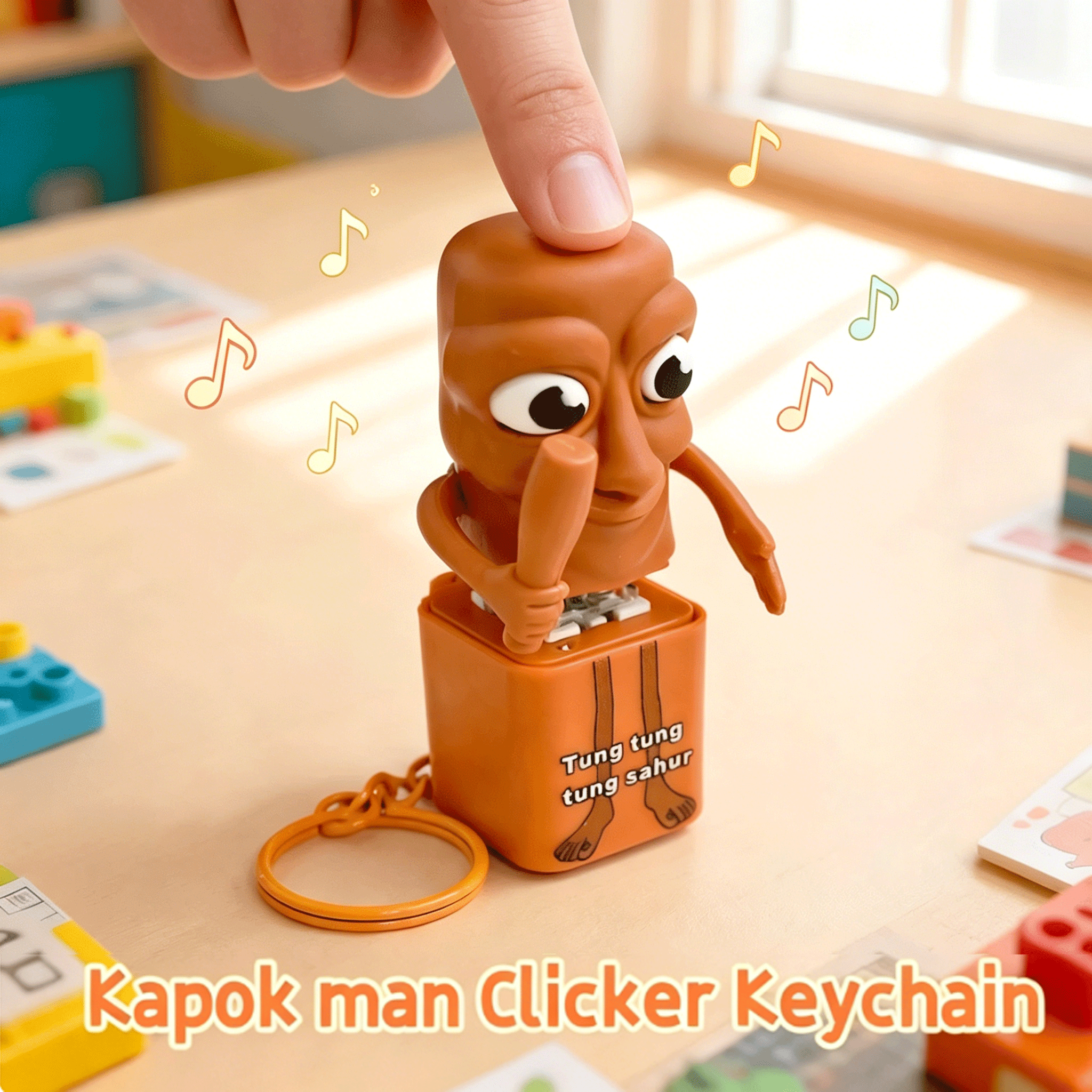 Woodworking Hobbies - Tung tung tung Sahur Keychain Wooden