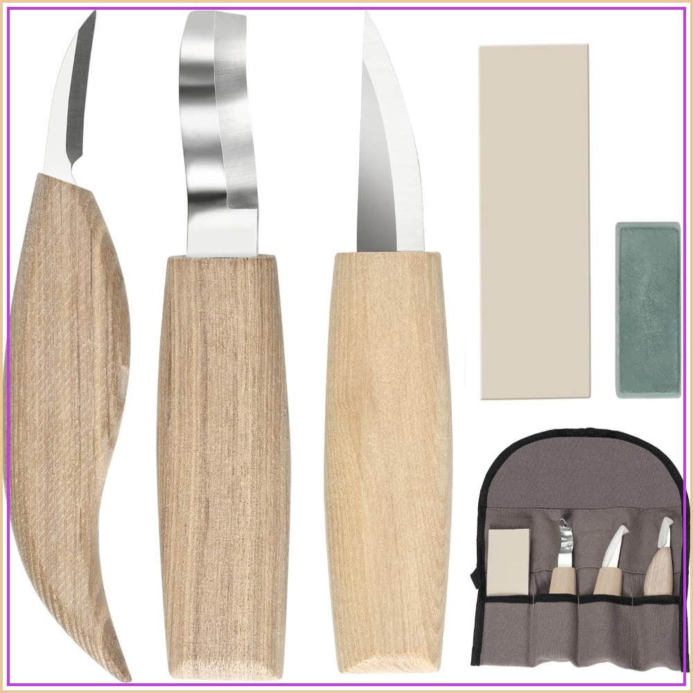 Woodworking Knives - Wood Carving Tools Set - Knife
