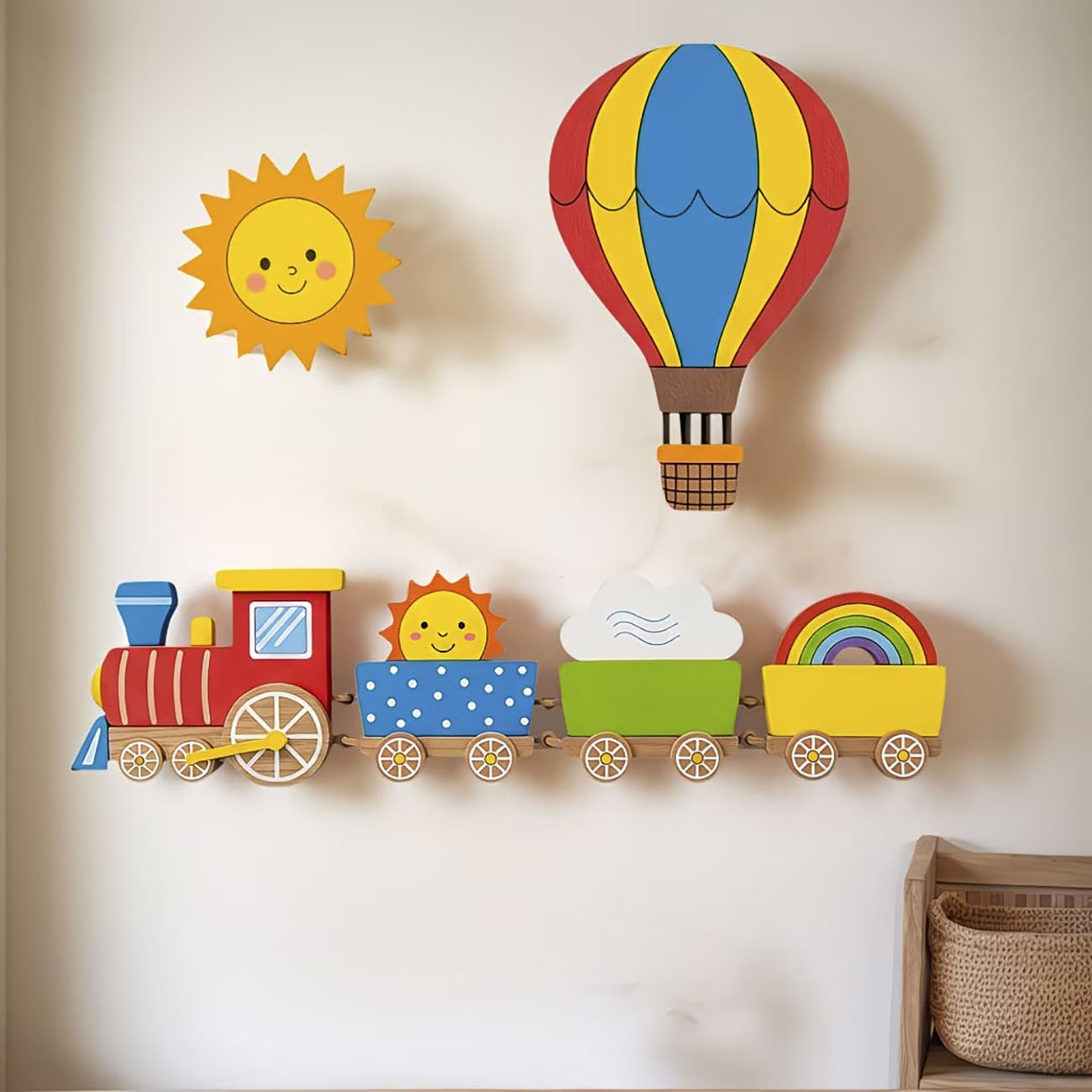 6Pcs Wooden Kids Wall Decor Se – Woodworking For Beginners recenzja i cena