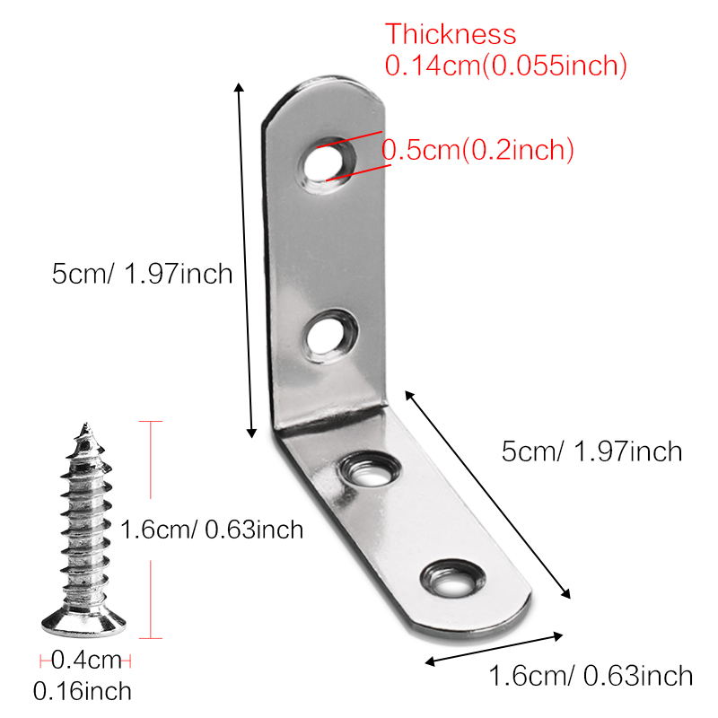 3-20 Pcs L Bracket Stainless S – Woodworking X Brace recenzja i cena