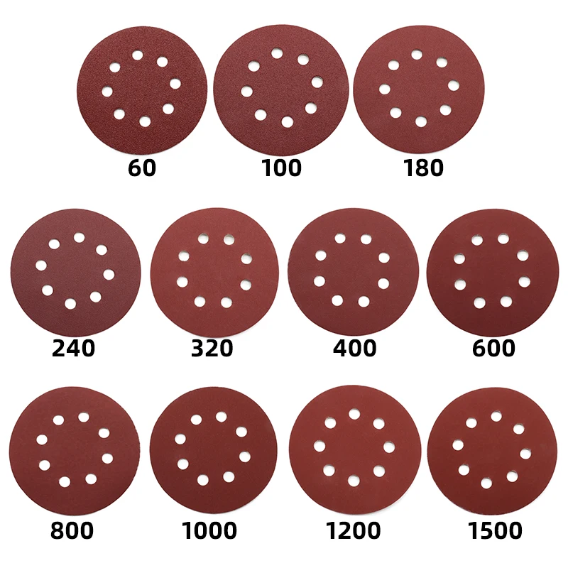 8 Hole 125mm Sandpaper Woodwor – Woodworking Tool recenzja i cena