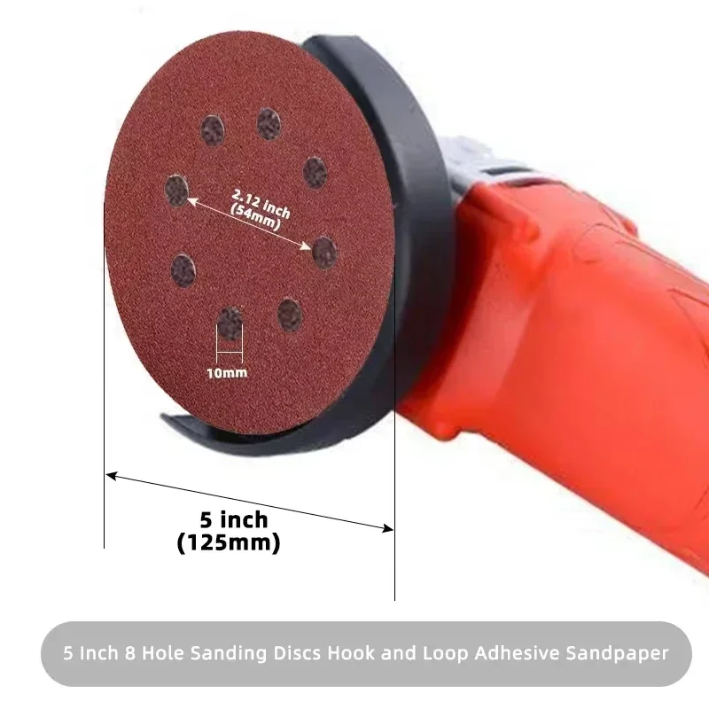 8 Hole 125mm Sandpaper Woodwor – Woodworking Tool recenzja i cena