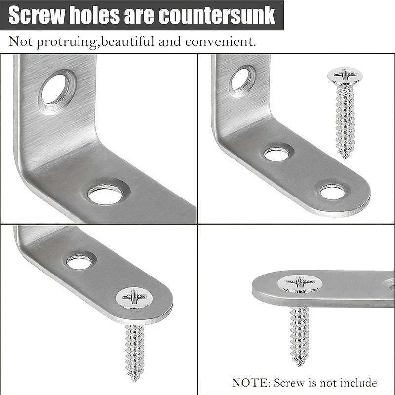 6Pcs Stainless Steel 90 Degree – Woodworking X Brace recenzja i cena