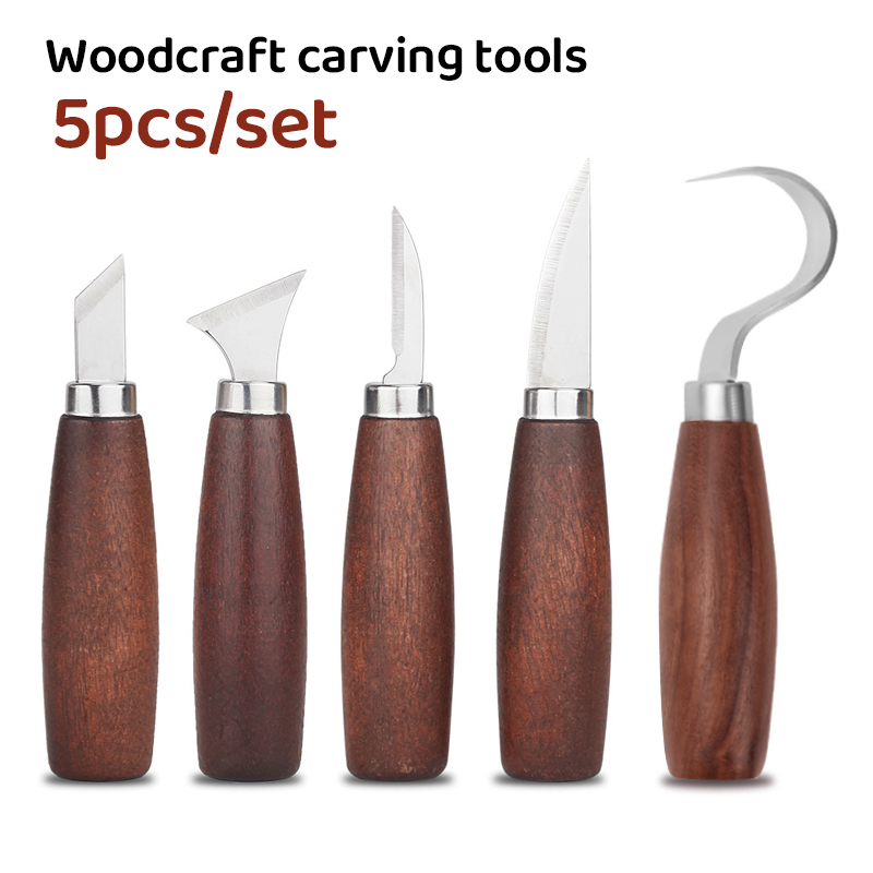 5pcs tools for wood carving Ch – Woodworking Knives recenzja i cena