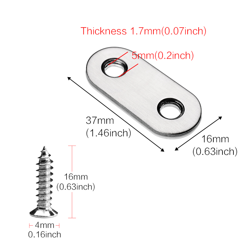 5-40 pcs Straight Flat Corner  – Woodworking X Brace recenzja i cena