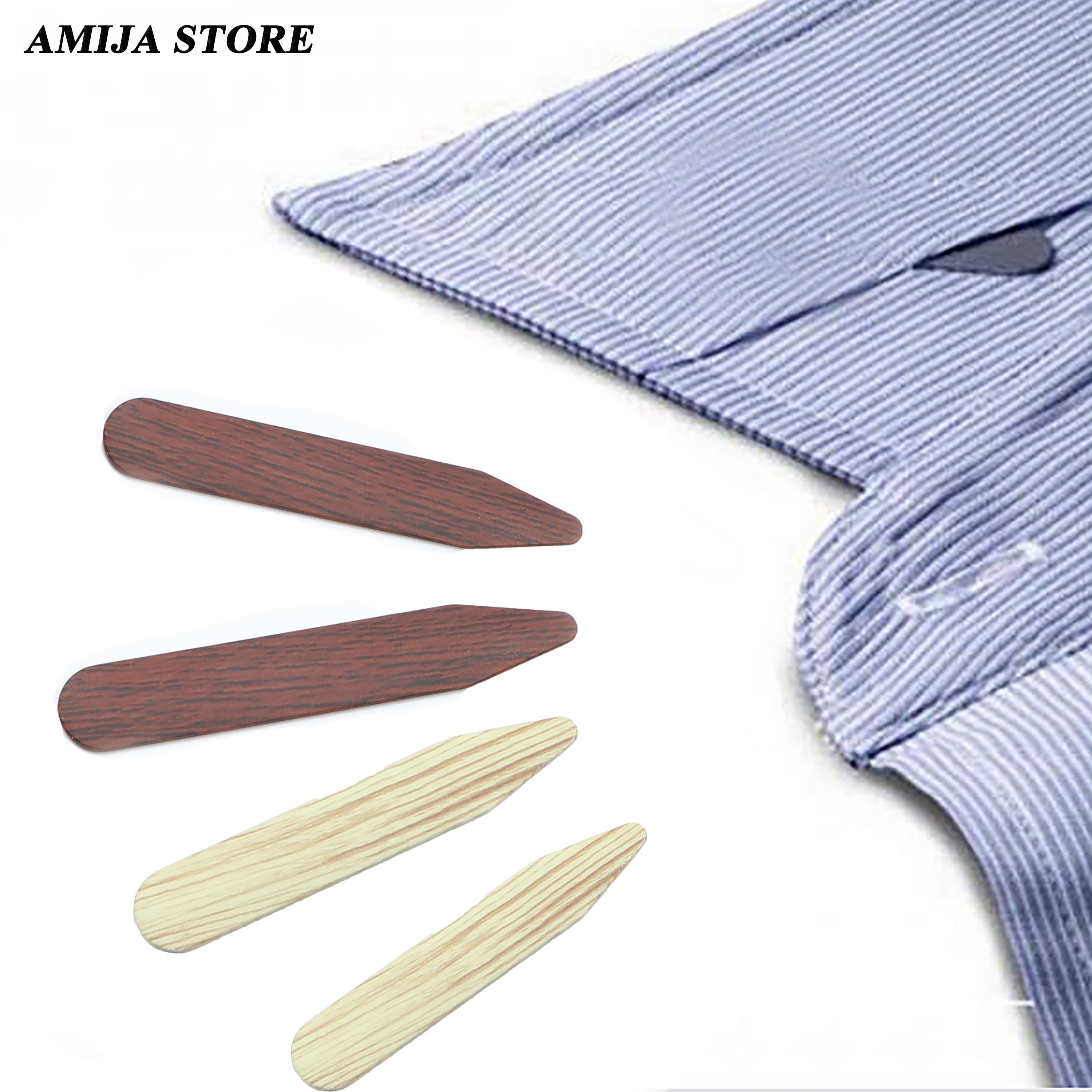 2Pcs Unique Wood Grain Collar  – Woodworking Women recenzja i cena