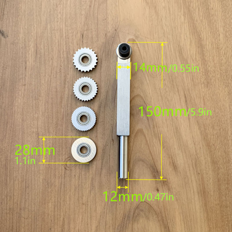 1Set Single Wheel knurling Too – Woodworking Lathe recenzja i cena