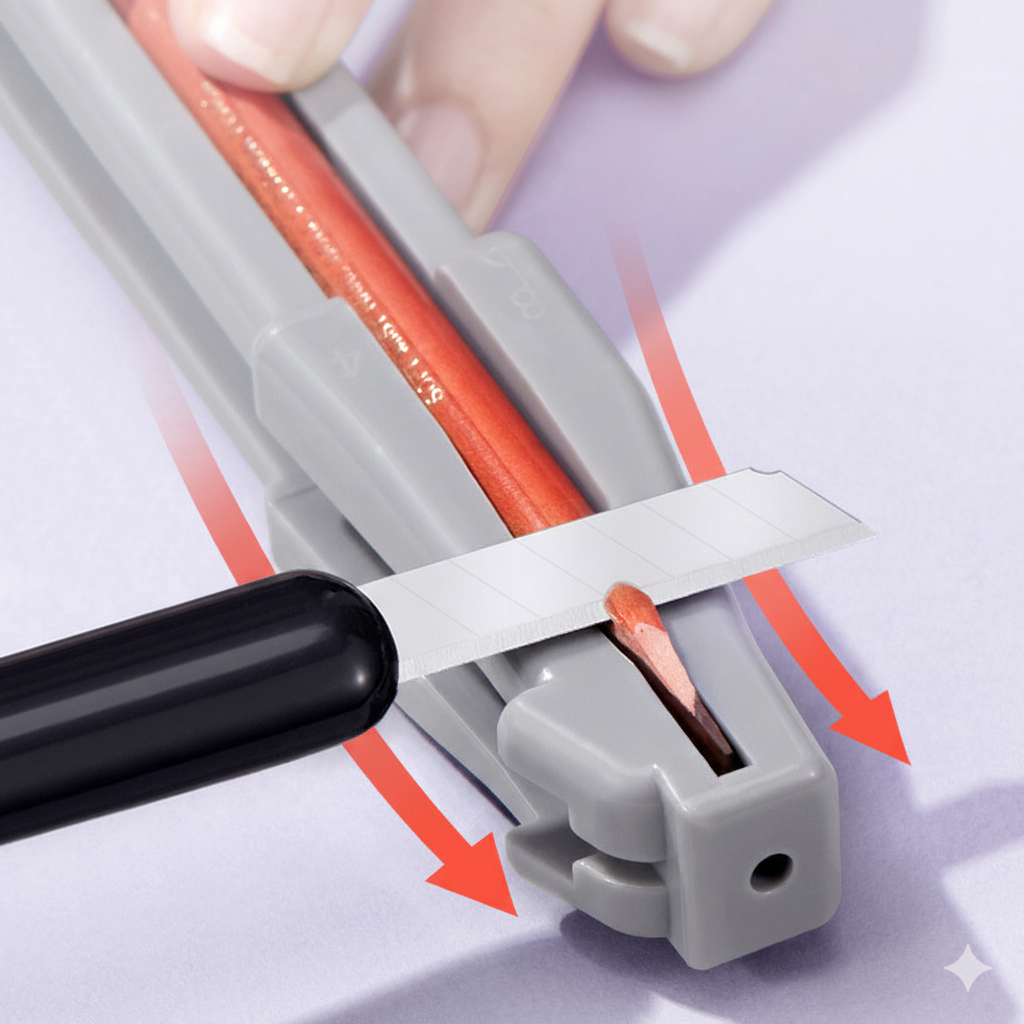 Wooden Eyebrow Pencil Sharpene – Woodworking Tool recenzja i cena