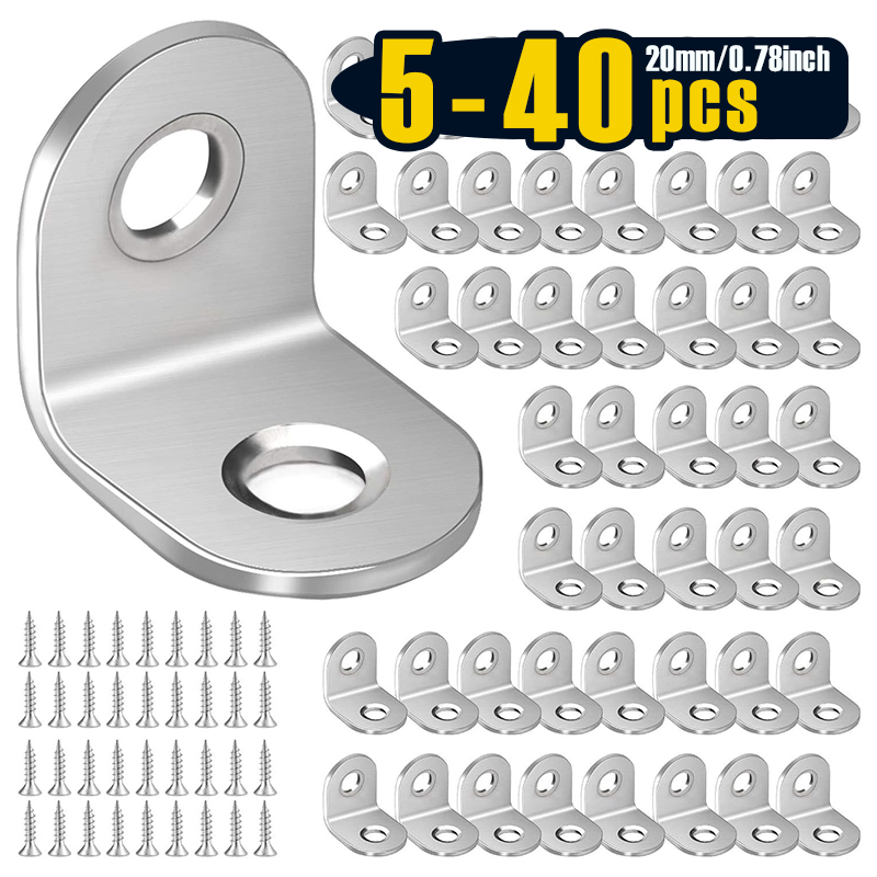 5-40 PCS 20 x 20 mm Stainless  – Woodworking X Brace recenzja i cena