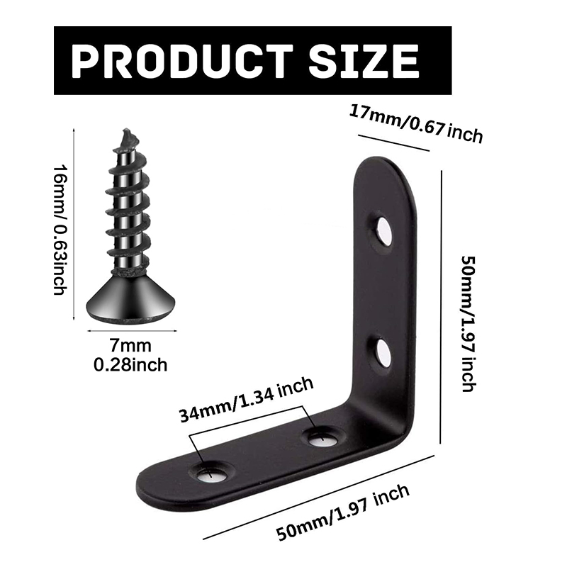 6-20Pcs L Bracket Right Angle  – Woodworking X Brace recenzja i cena