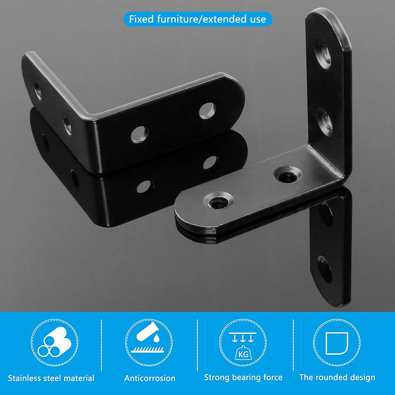 6-20Pcs L Bracket Right Angle  – Woodworking X Brace recenzja i cena
