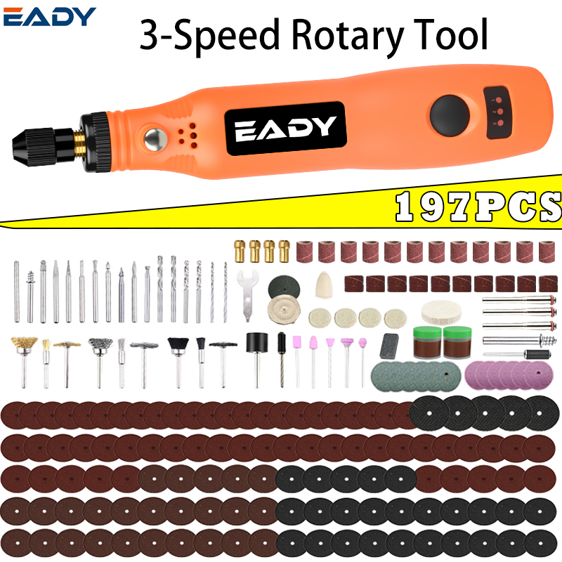 USB Cordless Rotary Tool Kit – – Woodworking Basic Tools recenzja i cena