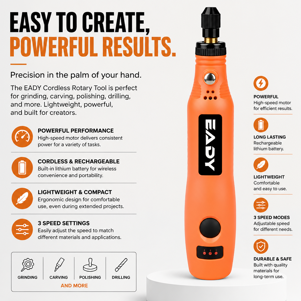 USB Cordless Rotary Tool Kit – – Woodworking Basic Tools recenzja i cena
