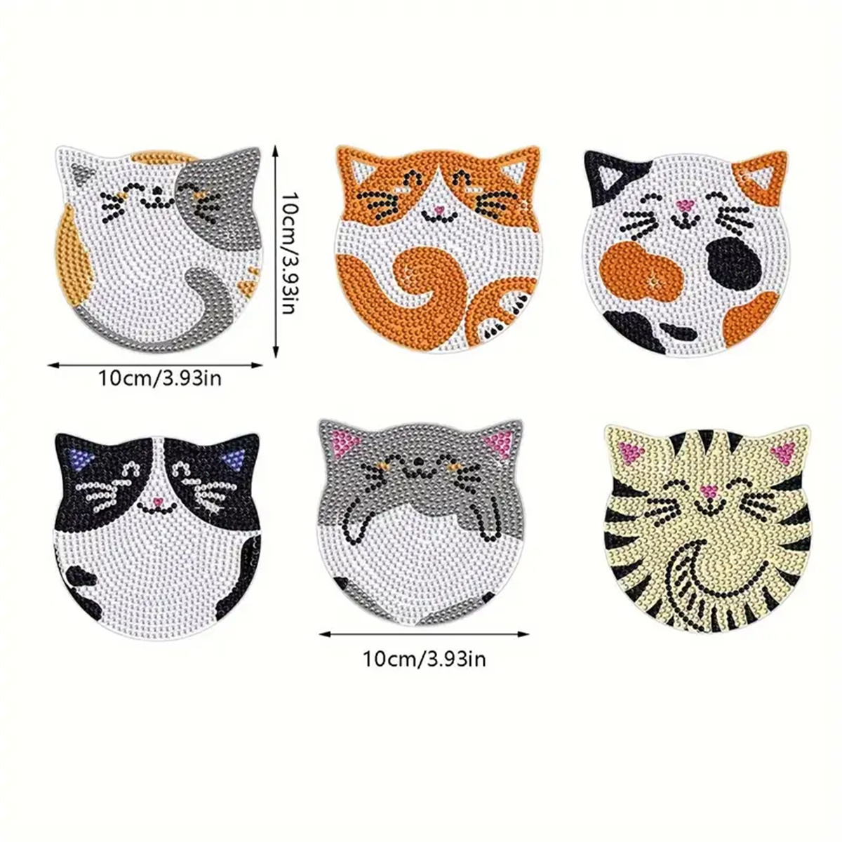 6 Pieces/set DIY Cat Rhineston – Woodworking Hobbies recenzja i cena