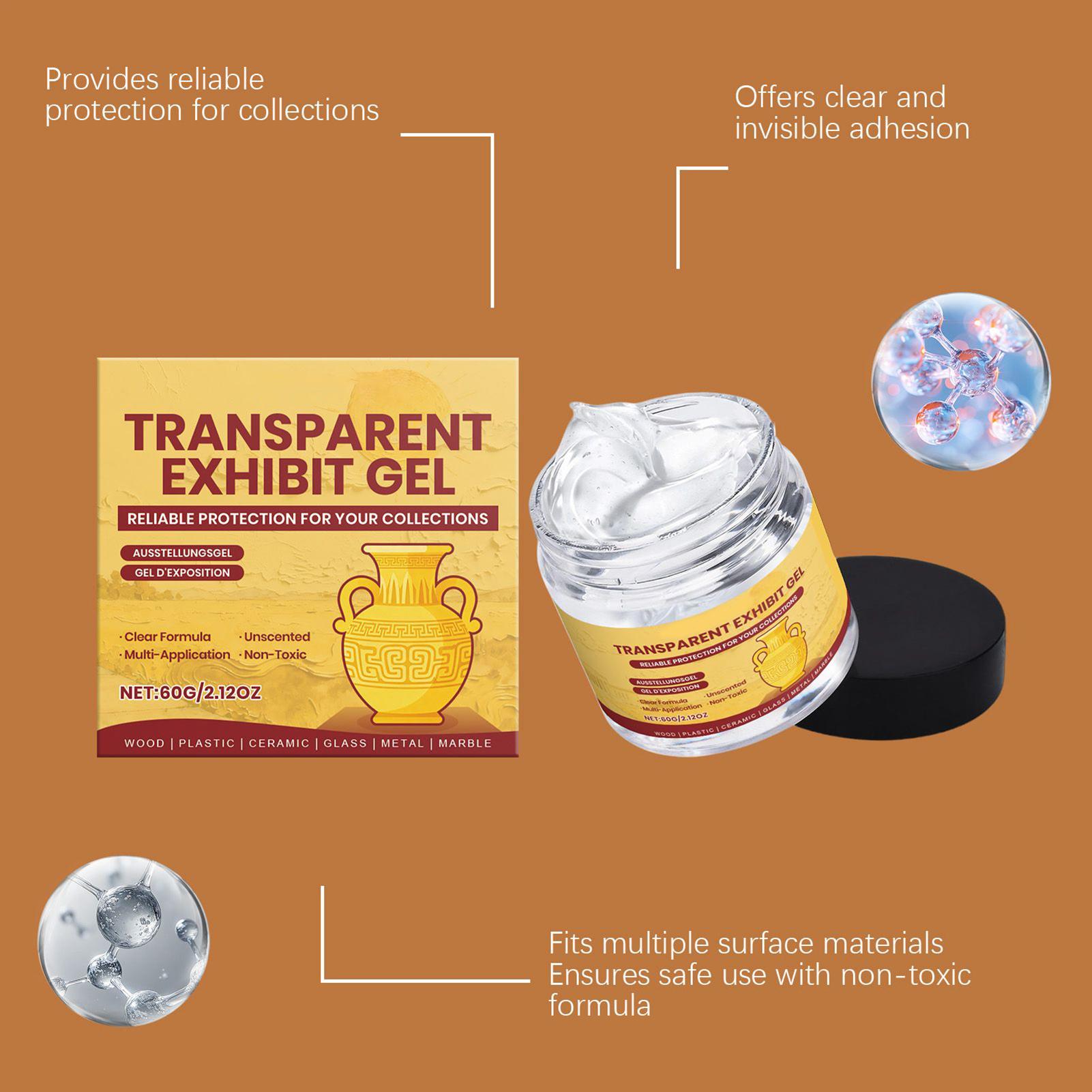 Clear Removable Exhibit Gel -  – Woodworking Women recenzja i cena