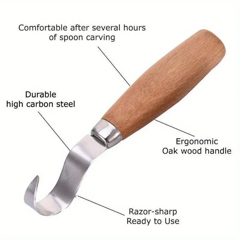 Wood Carving Knife Chisel Hook – Woodworking Knives recenzja i cena