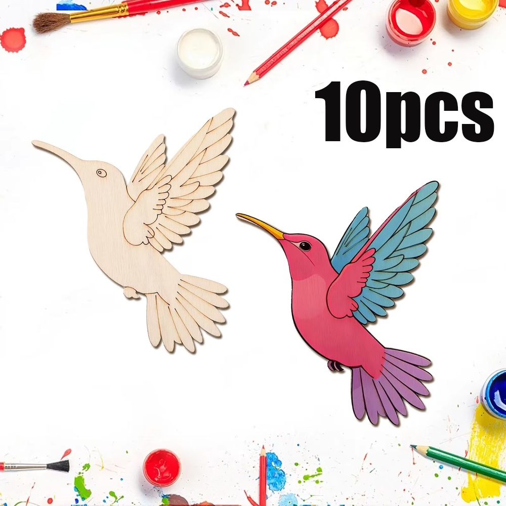 10pcs Unfinished Wood Animal B – Woodworking Hobbies recenzja i cena