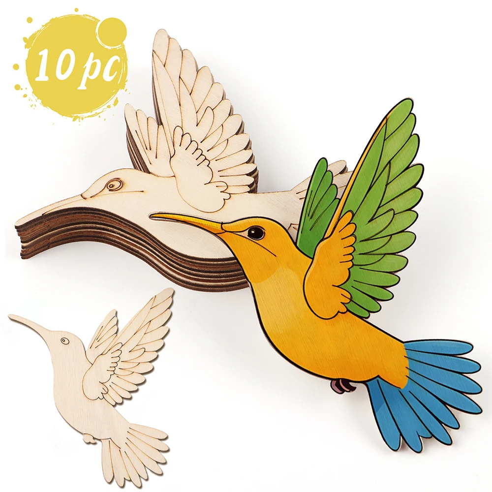 10pcs Unfinished Wood Animal B – Woodworking Hobbies recenzja i cena