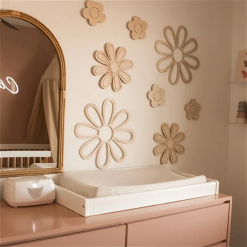 Ins Wooden Daisy Wall Flowers  – Woodworking For Beginners recenzja i cena