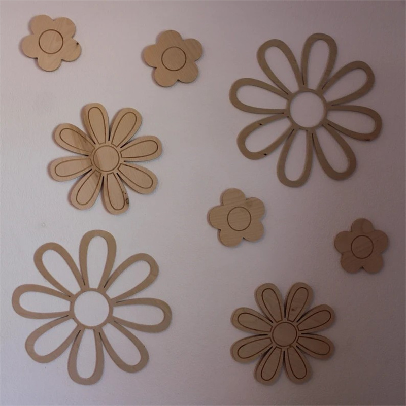 Ins Wooden Daisy Wall Flowers  – Woodworking For Beginners recenzja i cena