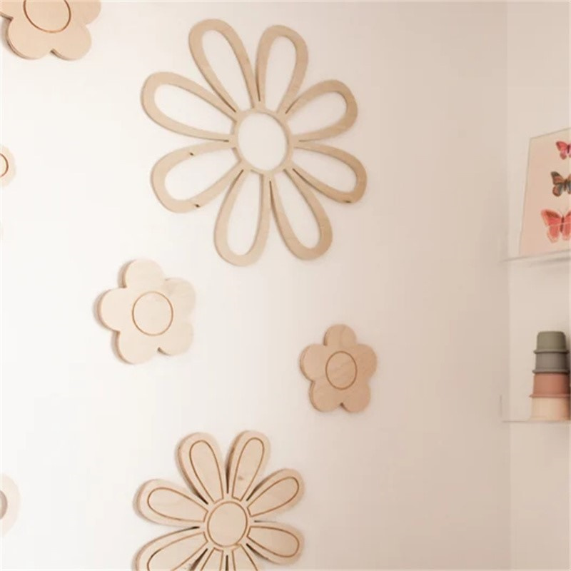 Ins Wooden Daisy Wall Flowers  – Woodworking For Beginners recenzja i cena