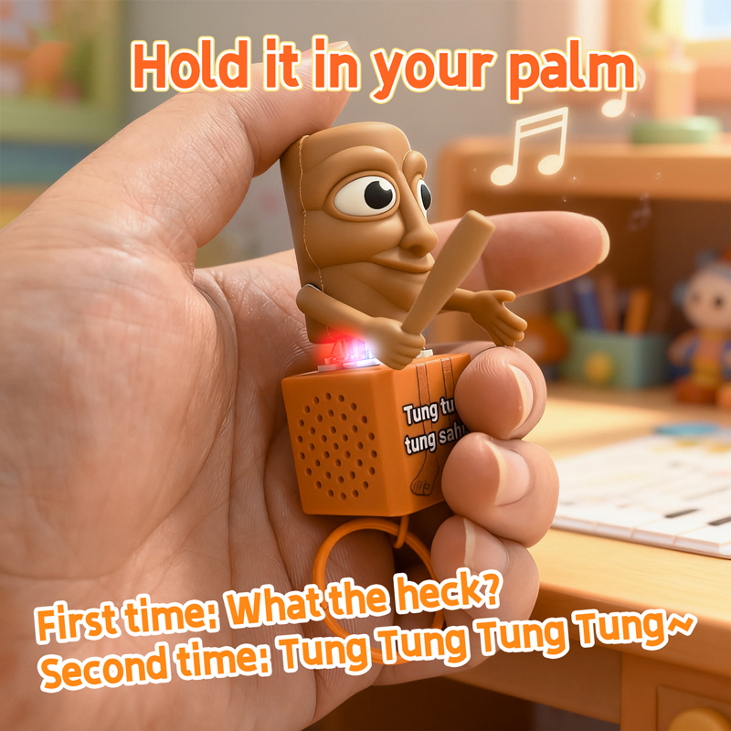 Tung tung tung Sahur Keychain  – Woodworking Hobbies recenzja i cena