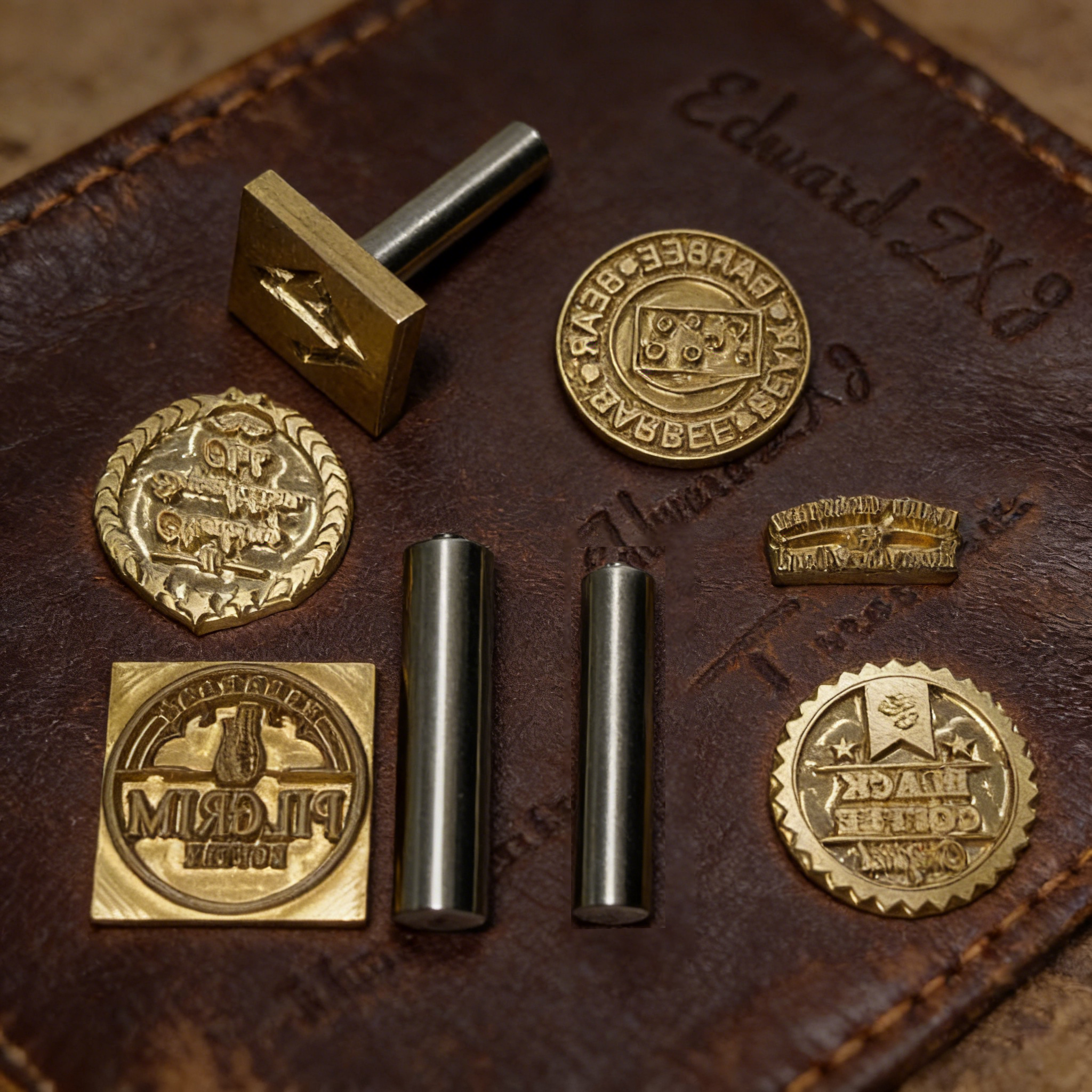 M8 Custom Branding Iron Stamp  – Woodworking Logo Design recenzja i cena