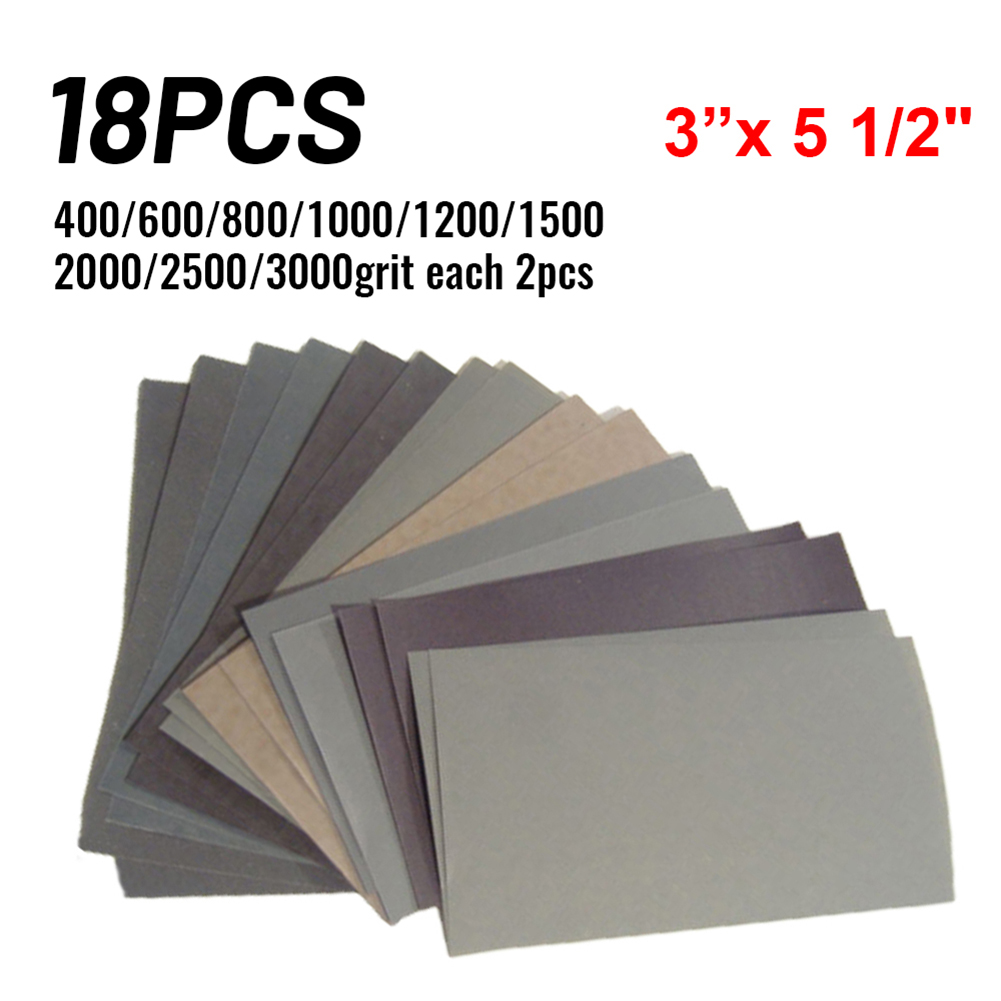 18pc Sandpaper 400-3000grit Sa – Woodworking Tool recenzja i cena
