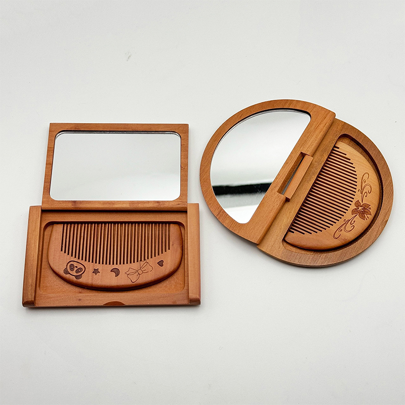 Mini Vintage Makeup Mirror Pea – Woodworking Women recenzja i cena