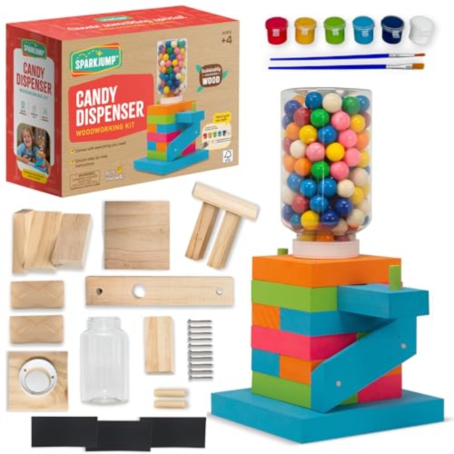 Candy Dispenser Woodworking Ki – Woodworking Tool recenzja i cena