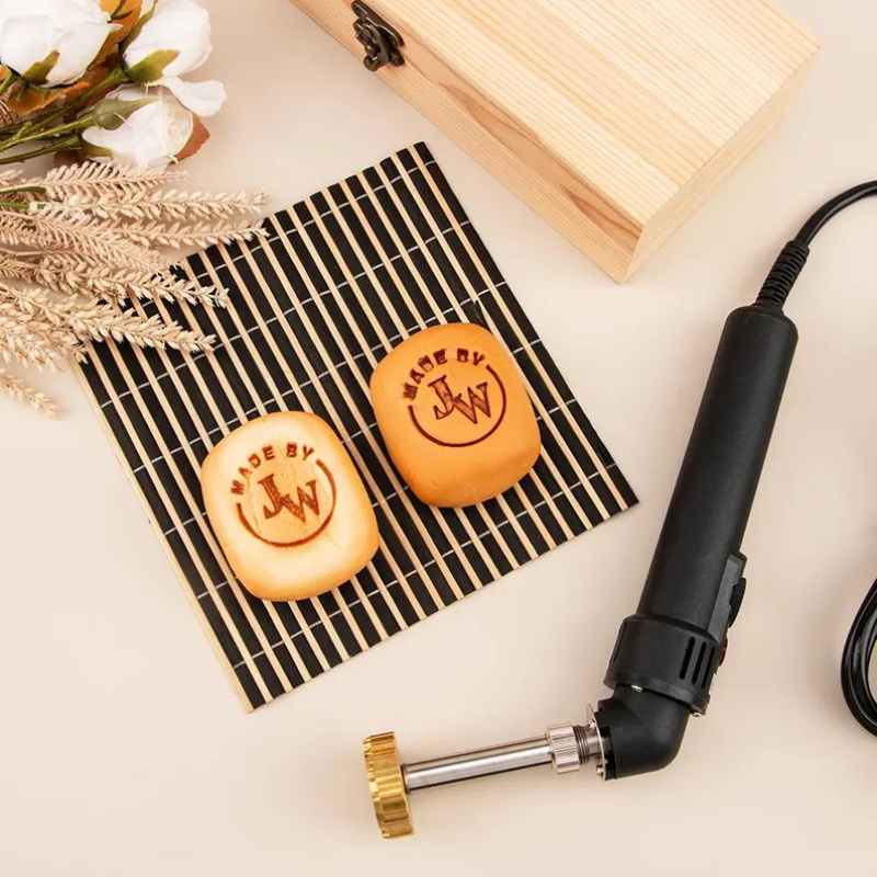 M8 Custom Branding Iron Stamp  – Woodworking Logo Design recenzja i cena