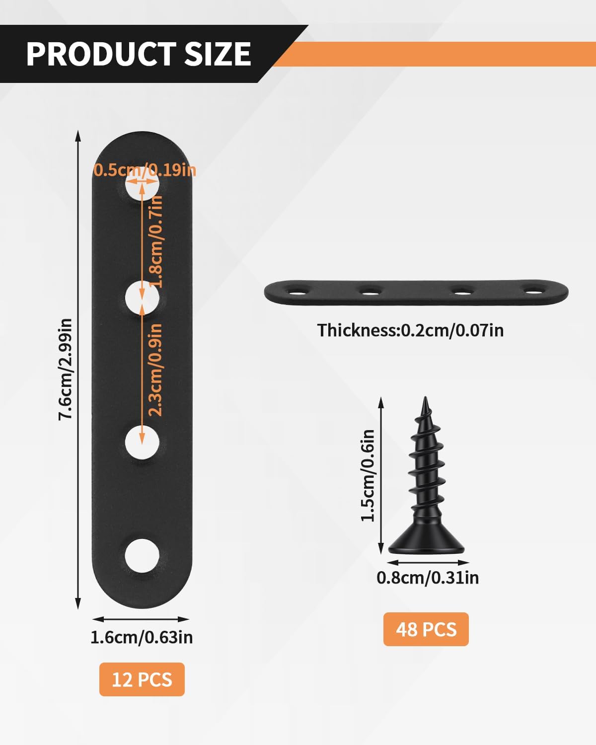 12 PCS 2.99'' x 0.63'' Stainle – Woodworking X Brace recenzja i cena