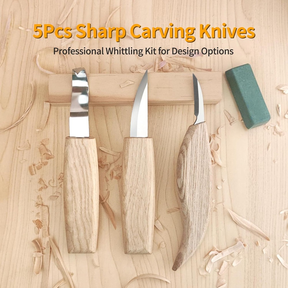 Wood Carving Tools Set - Knife – Woodworking Knives recenzja i cena