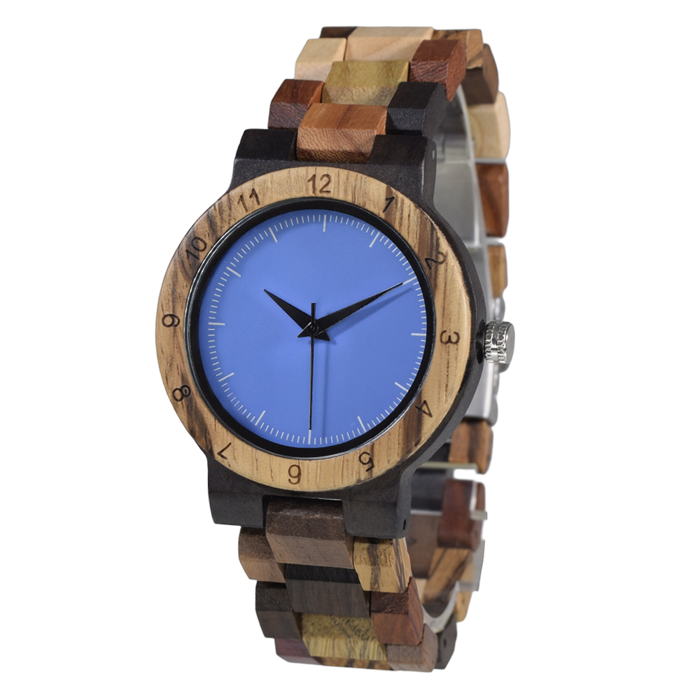 Mixed Tone Natural Wood Watch  – Woodworking Women recenzja i cena