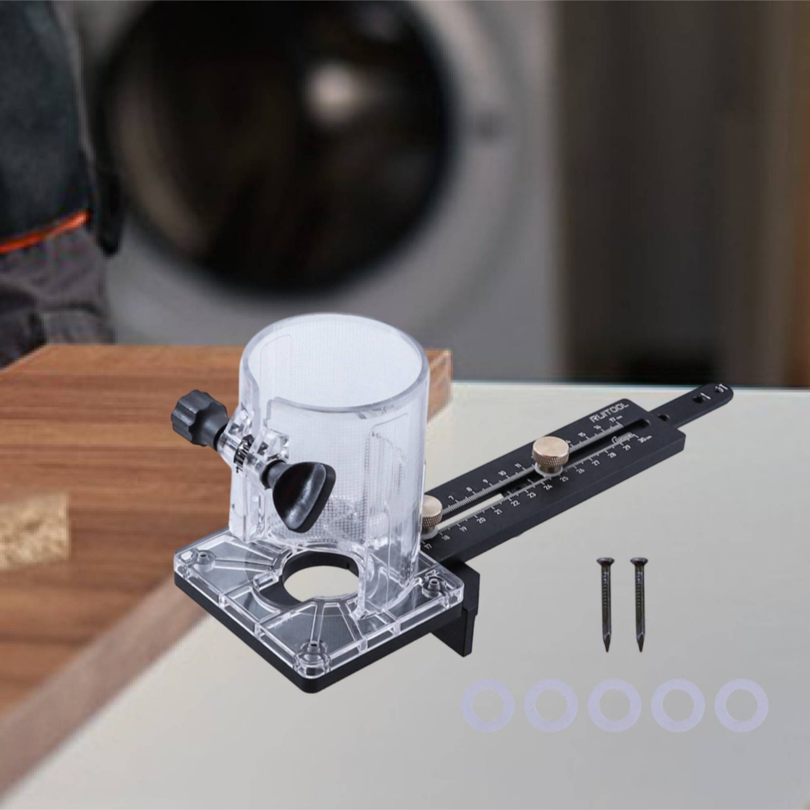 Router Circle Cutting Jig Mult – Woodworking Multi Tool recenzja i cena