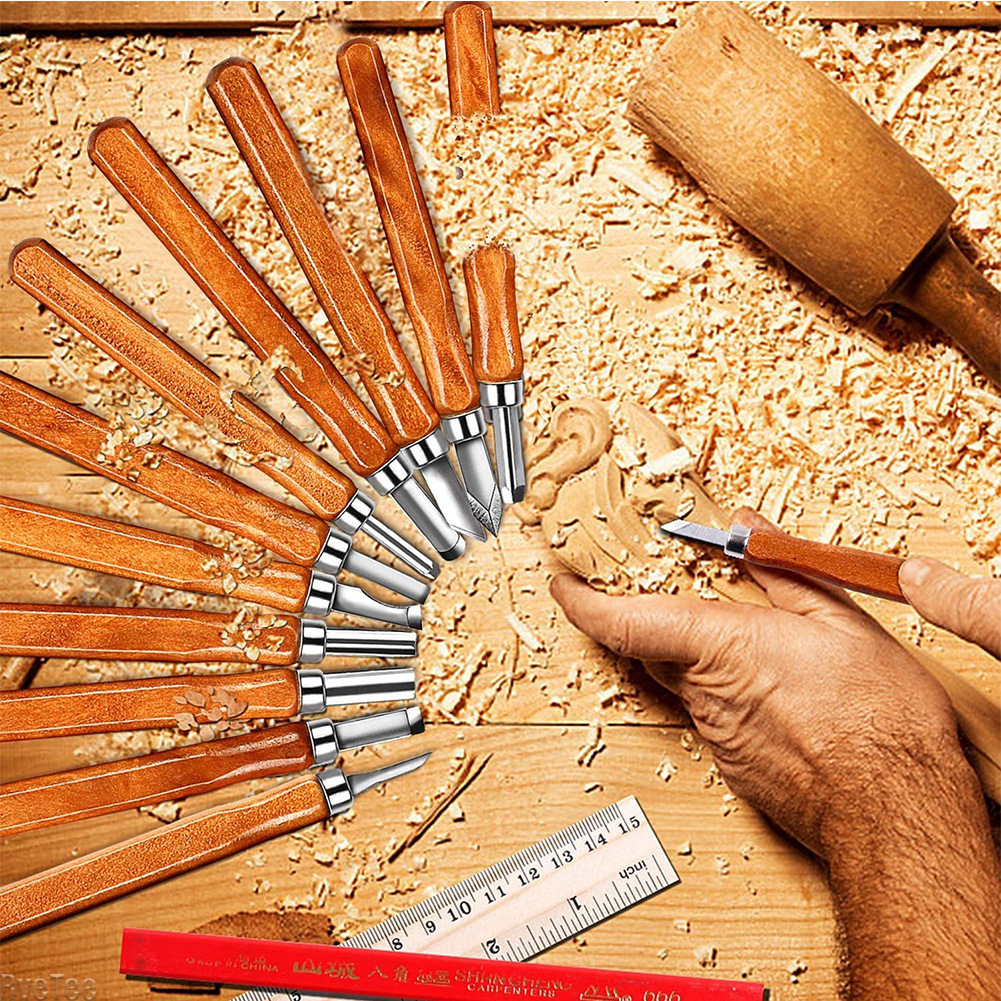 12Pcs SK2 Woodworking Carving  – Woodworking Knives recenzja i cena