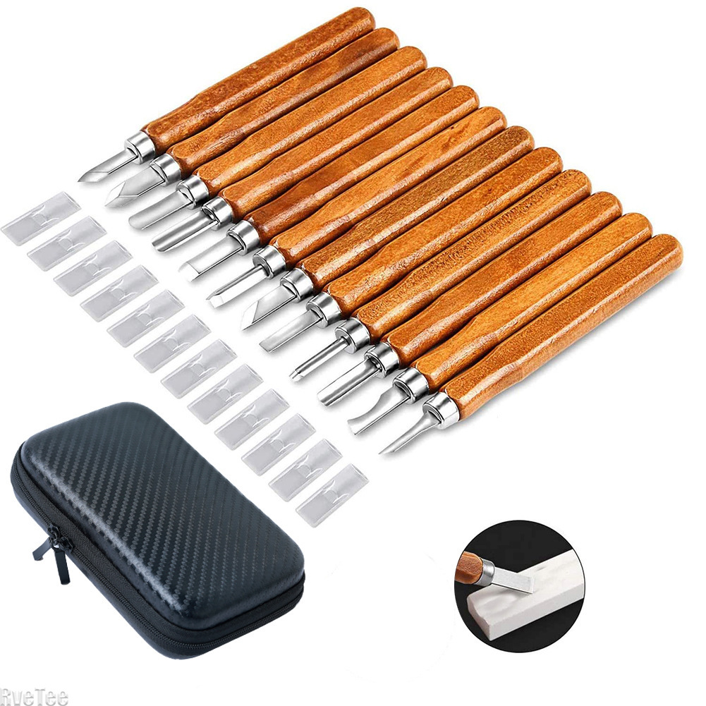 12Pcs SK2 Woodworking Carving  – Woodworking Knives recenzja i cena