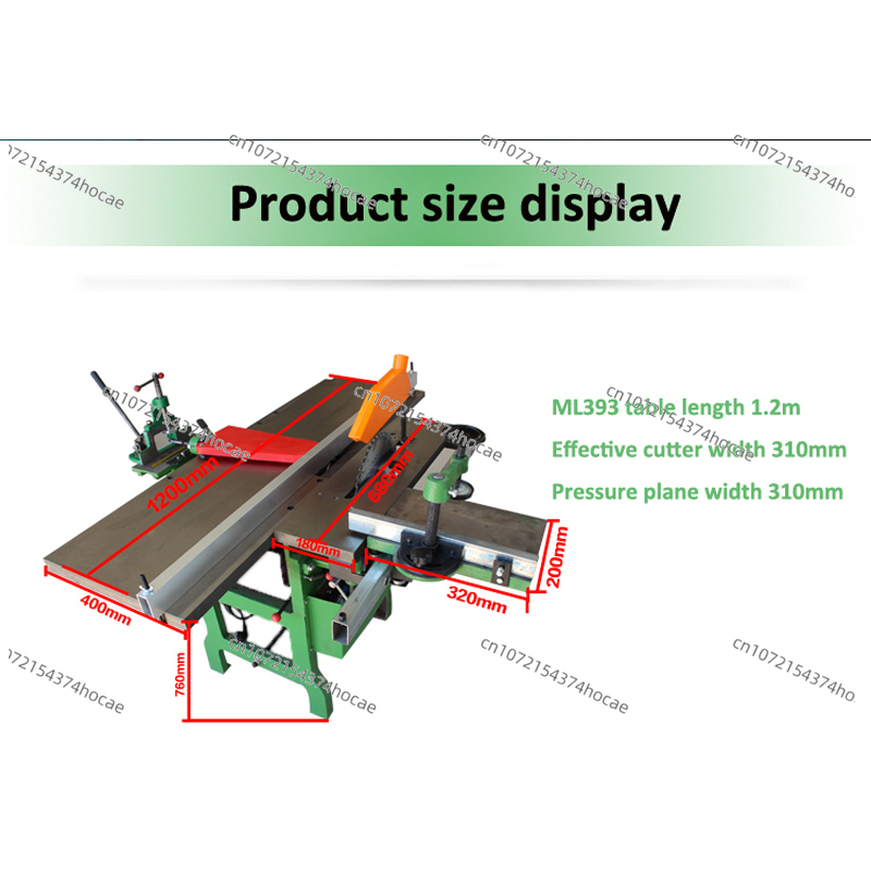220V 4200r/min max 310mm plani – Woodworking Multi Tool recenzja i cena